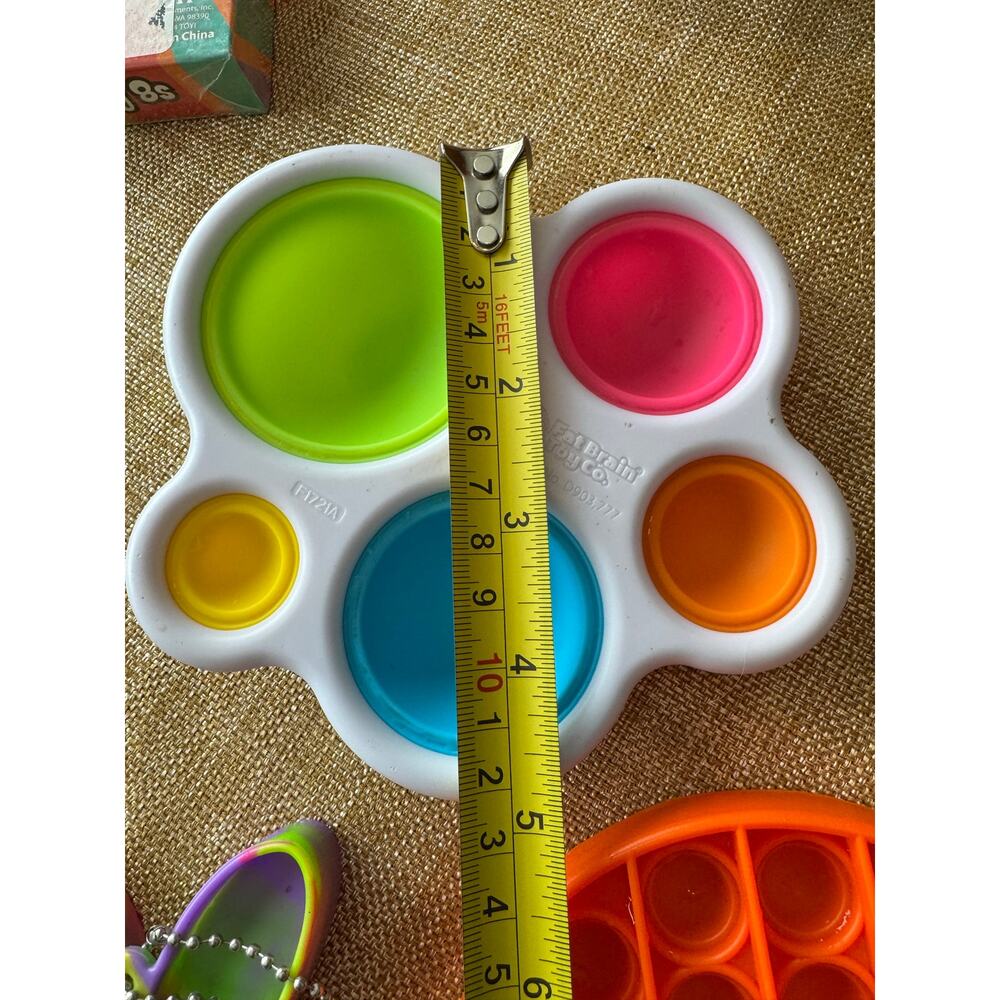 Kids Activity & Sensory Toy Basket Lot Fat Brain Toys Pop-It Crayola Hello Kitty - Picture 8 of 11